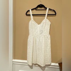White Topshop Dress NWT